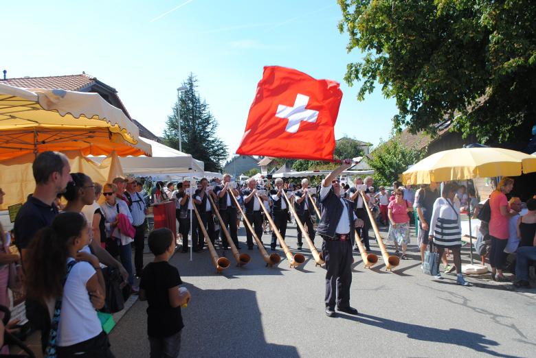Marché artisanal de la Bénichon à Ecuvillens